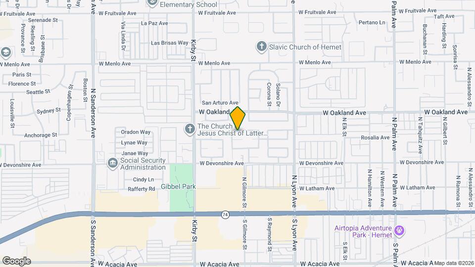 2169 Avenida Olivos Map and Location Details