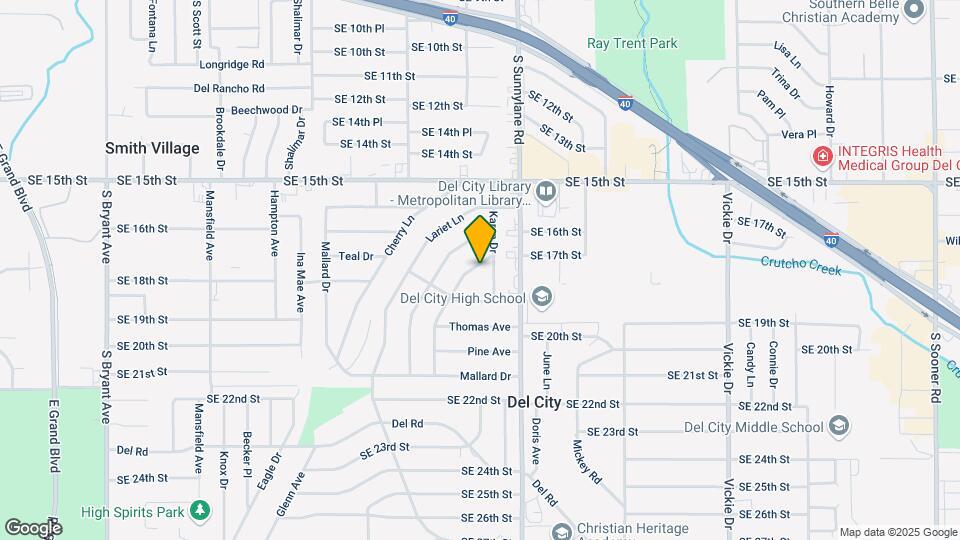 1604 Breckenridge Dr Map and Location Details