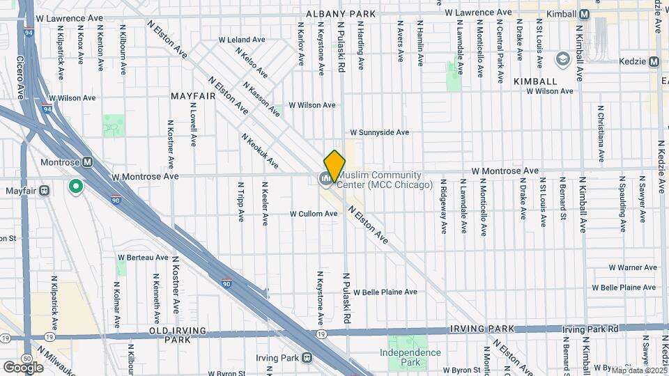 4369 N Elston Ave Map and Location Details