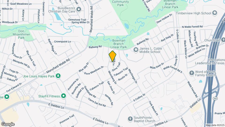 8128 Colwick Ln Map and Location Details