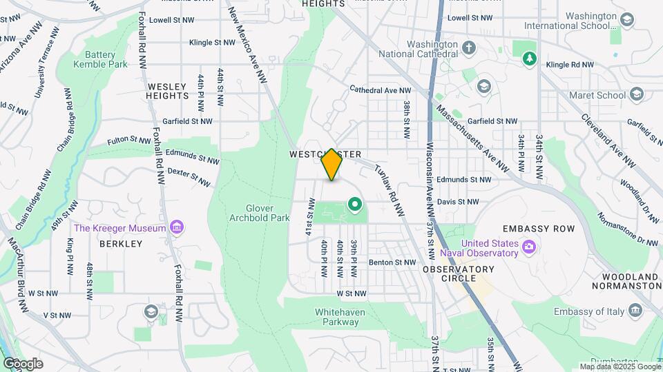 4000 Edmunds St NW Mapa y Detalles de la Ubicación