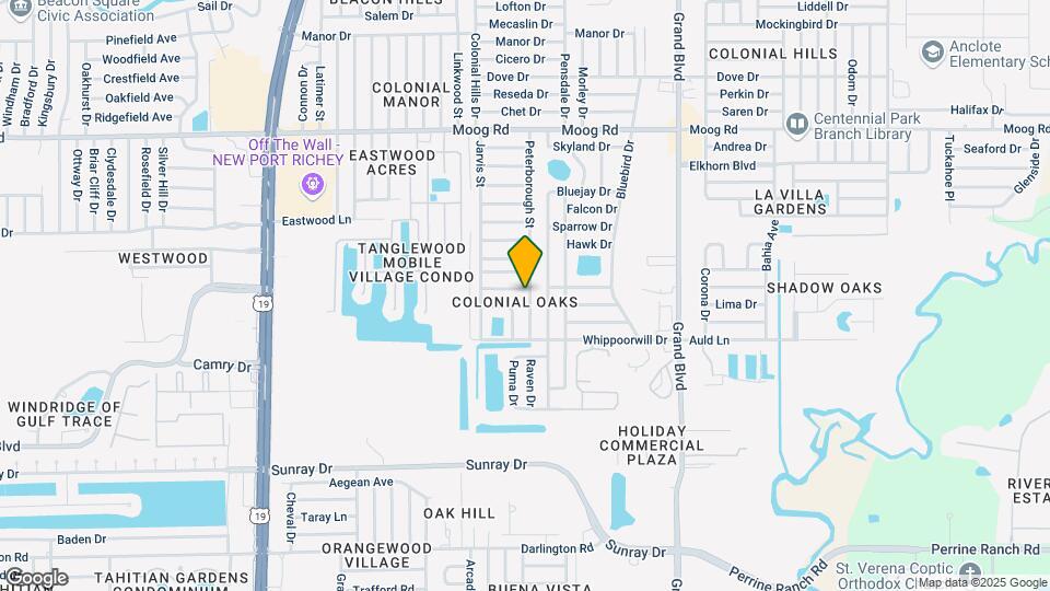 5116 Plantation Dr Map and Location Details