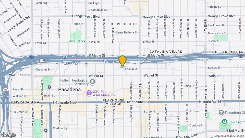 719 Locust St Map and Location Details