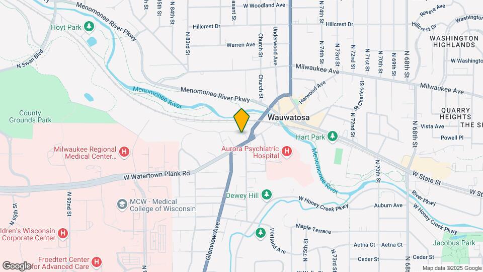 7850 W Harwood Ave Map and Location Details