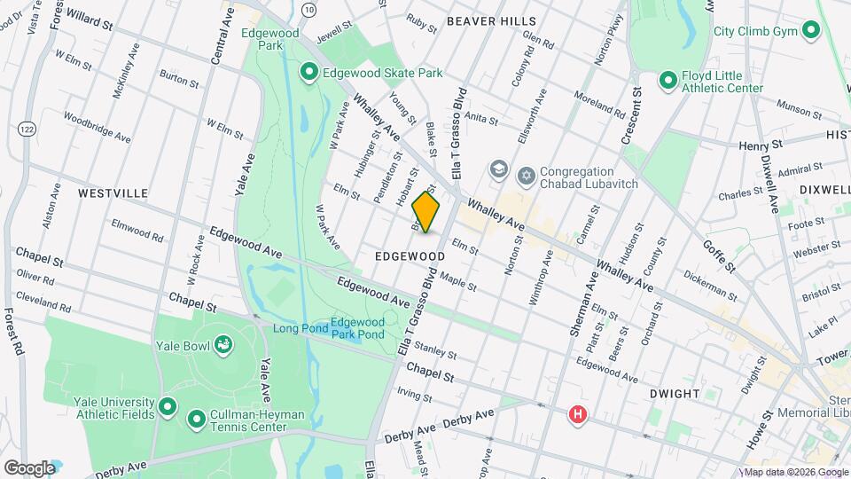 876 Elm St Map and Location Details