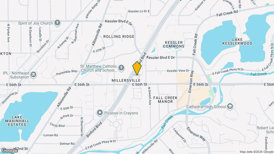 5628 Brownstone Dr Map and Location Details