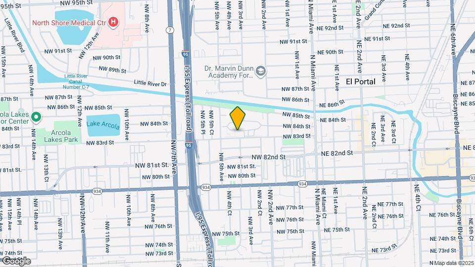 424 NW 84th St Map and Location Details