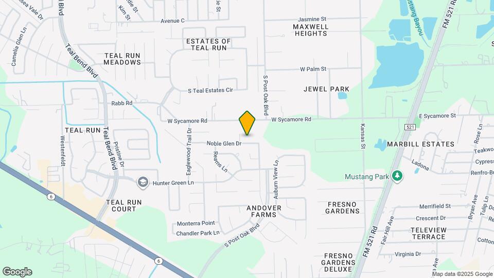 1126 Noble Glen Dr Map and Location Details