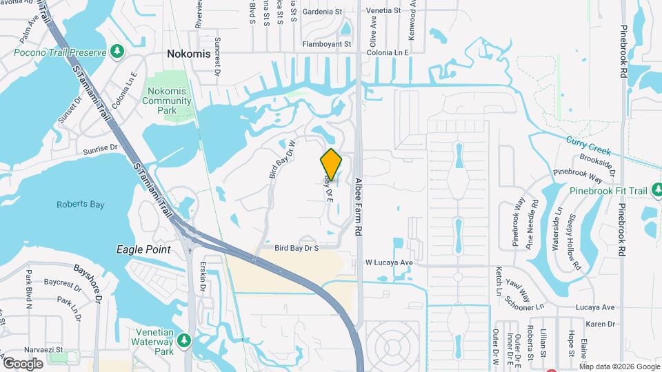 744 White Pine Tree Rd Map and Location Details