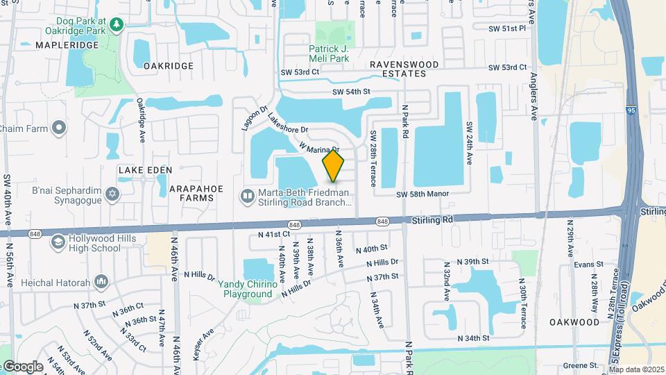 5859 SW 29th Ave Mapa y Detalles de la Ubicación