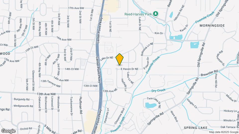 200 E Haven Dr NE Map and Location Details