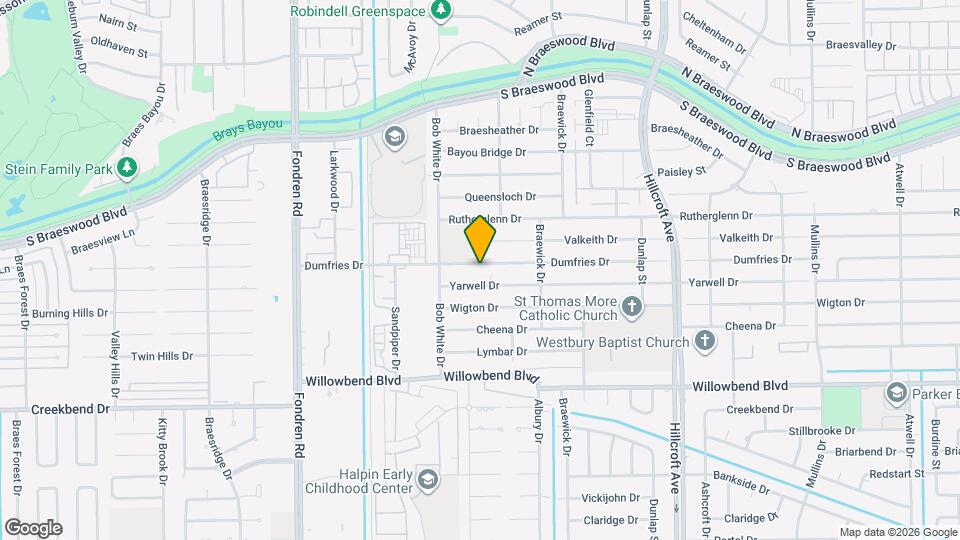 6211 Dumfries Dr Map and Location Details