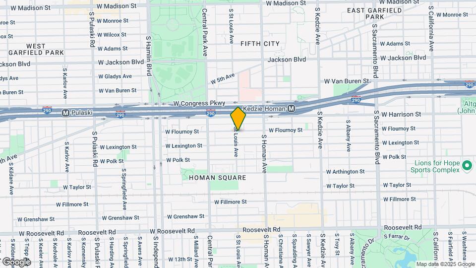 3459 W Flournoy St Map and Location Details