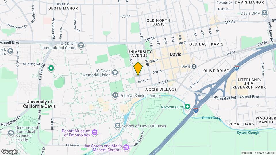 206 2nd St Map and Location Details