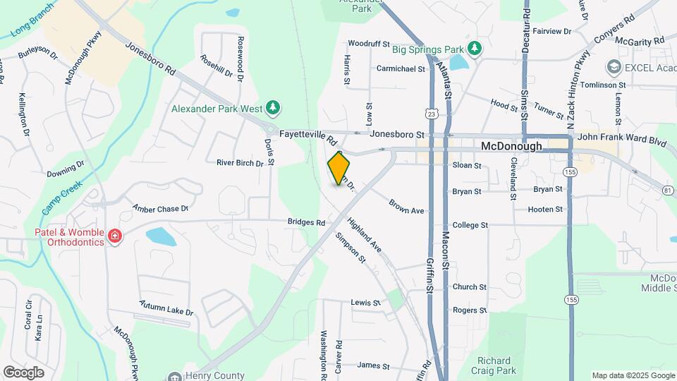 252 Toby Springs Ln Map and Location Details