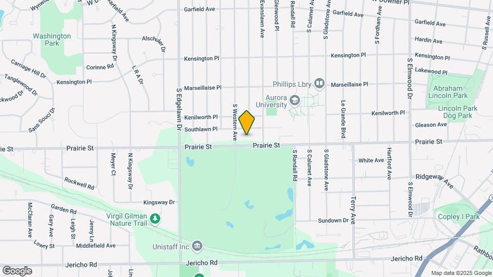 1527 Prairie St Map and Location Details
