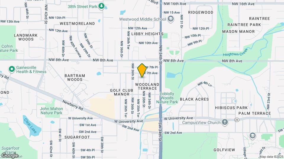 620 NW 35th St Map and Location Details