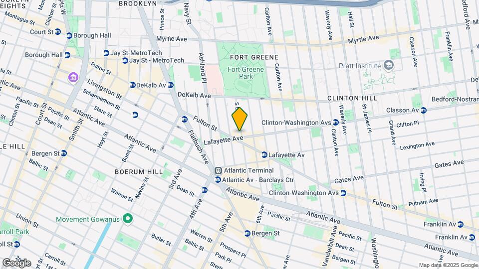 69 Lafayette Ave Map and Location Details