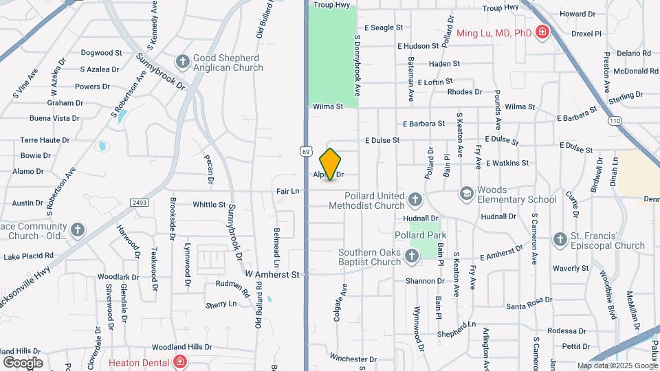 212 Ridgecrest Dr Map and Location Details