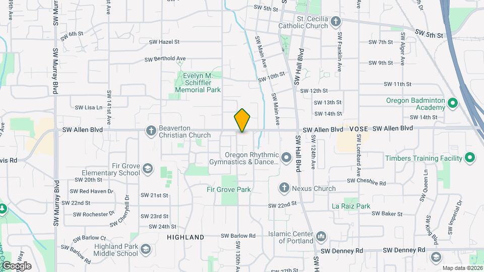 6030 SW 130th Ave Map and Location Details