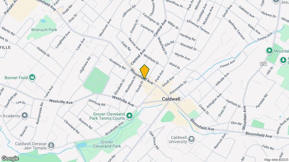 396 Bloomfield Ave Map and Location Details