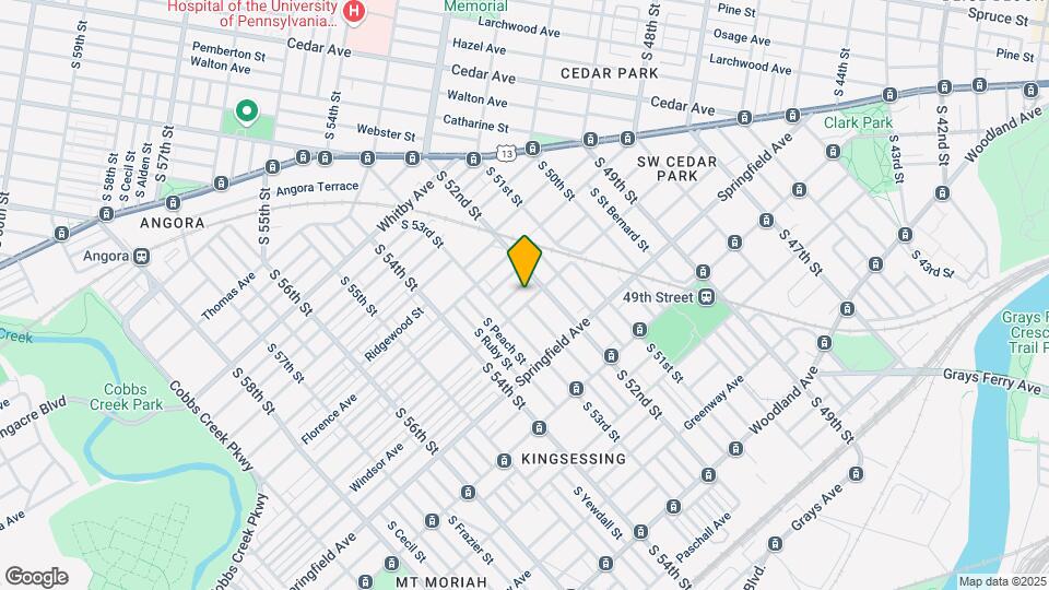 5217 Warrington Ave Mapa y Detalles de la Ubicación