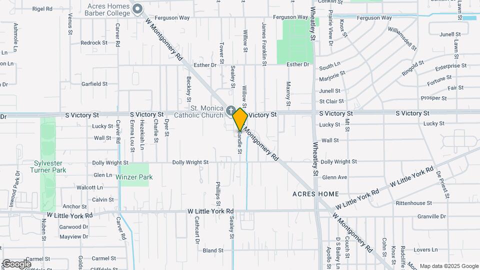 7514 Sandle St Map and Location Details