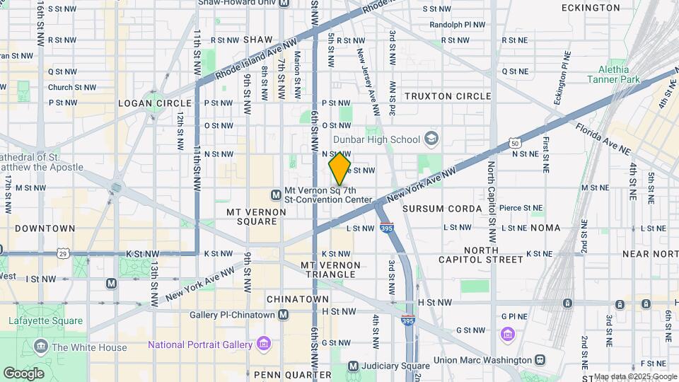 452 M St NW Map and Location Details