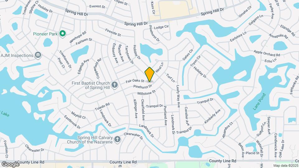 7429 Pinehurst Dr Map and Location Details