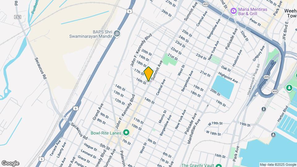 1601 Summit Ave Mapa y Detalles de la Ubicación
