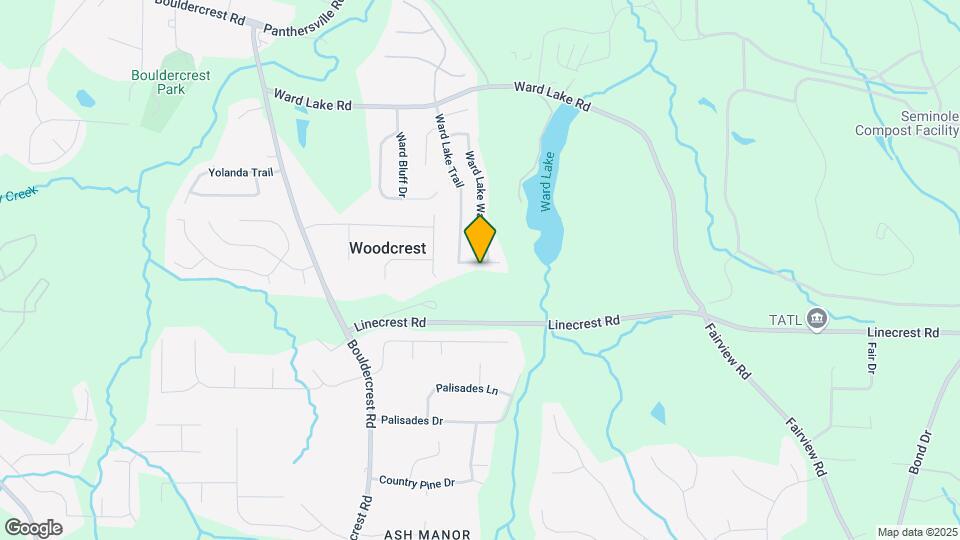 4189 Ward Lake Trail Map and Location Details
