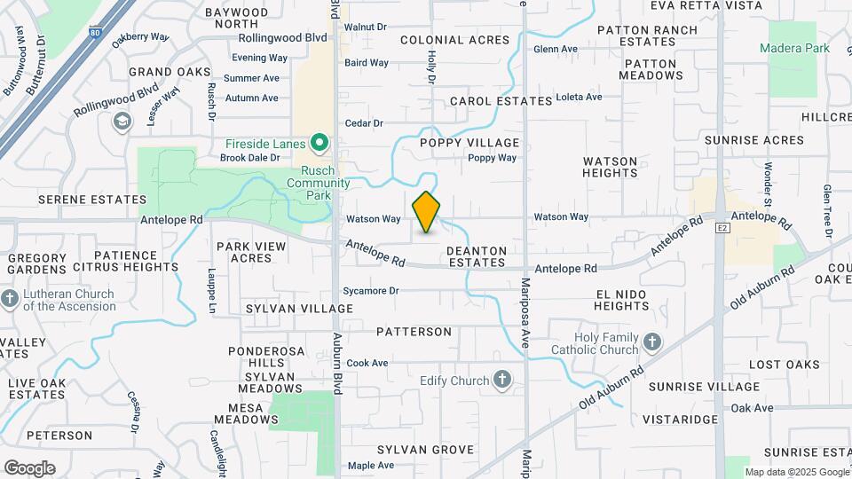7597 Orange Dr Map and Location Details