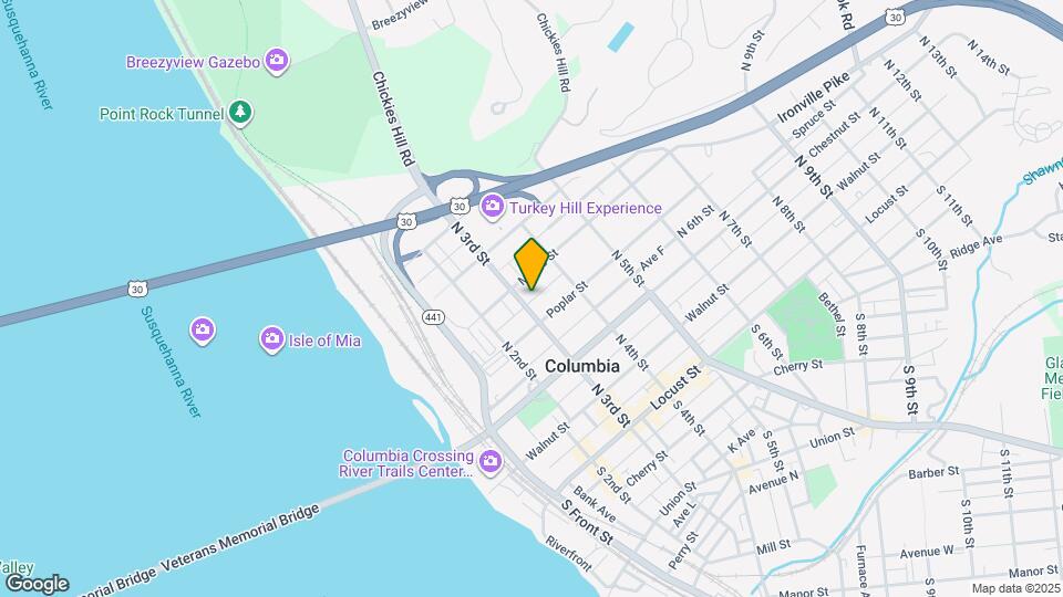 331 N 3rd St Mapa y Detalles de la Ubicación