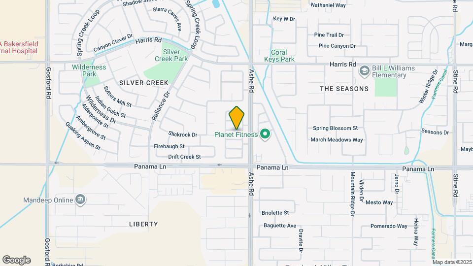 6609 Hanford Dr Map and Location Details
