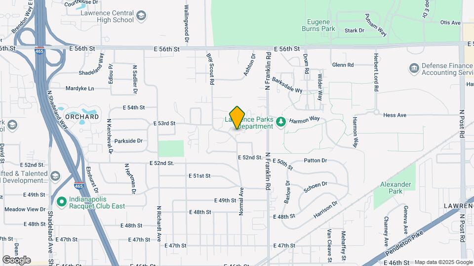 5249 Boy Scout Rd Map and Location Details