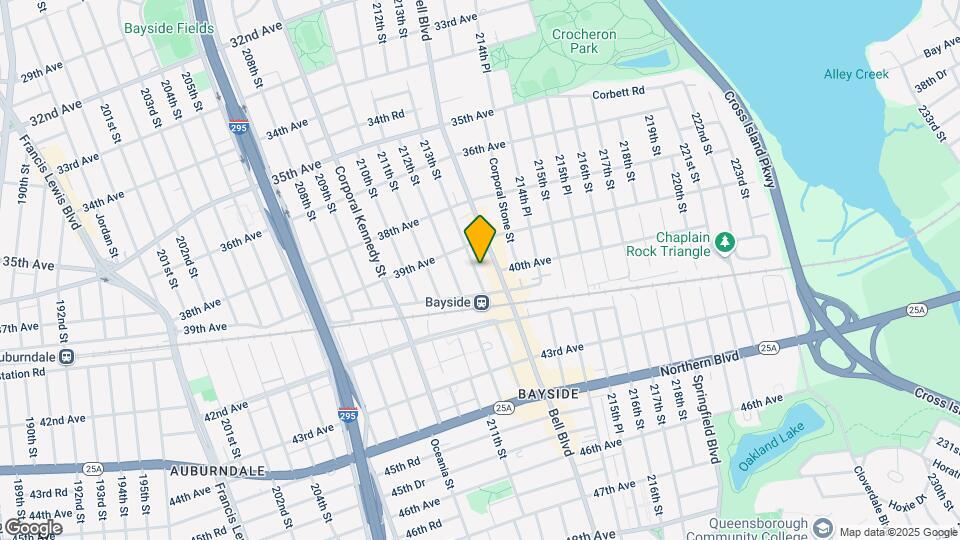 39-27 213th St Mapa y Detalles de la Ubicación