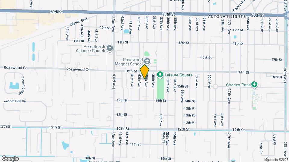 1543 39th Ave Map and Location Details