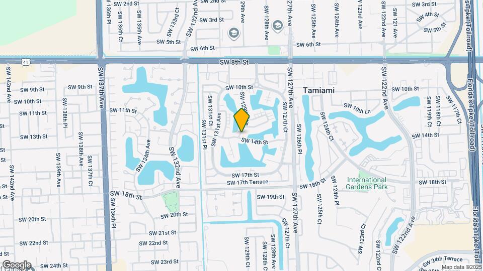 1325 SW 129th Ave Map and Location Details