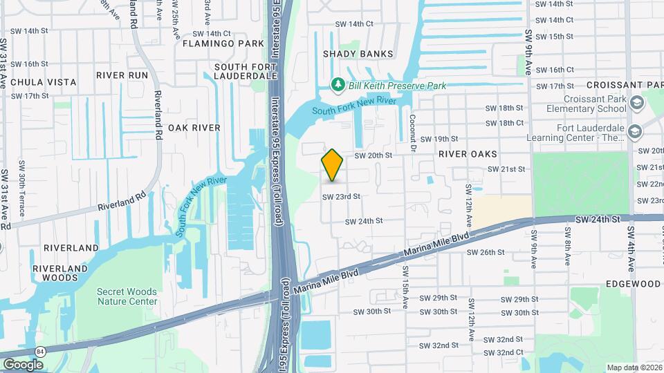 1818 SW 22nd St Map and Location Details