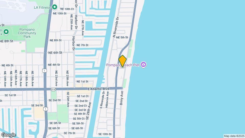 133 N Pompano Beach Blvd Map and Location Details
