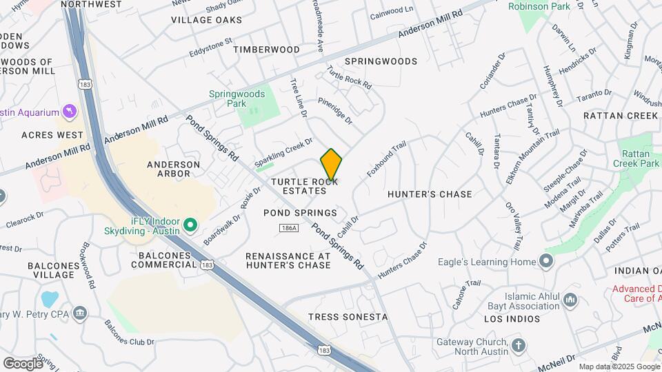 12401 Turtle Rock Rd Map and Location Details