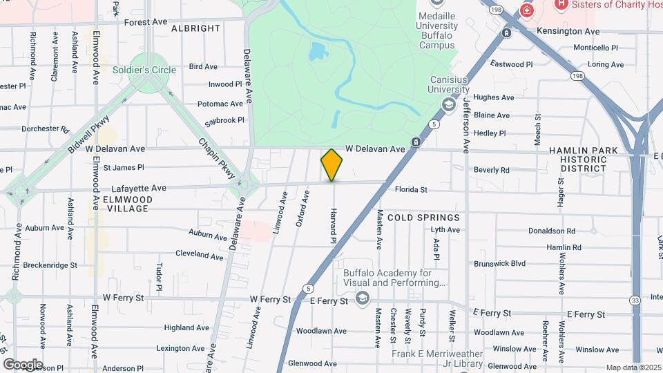 965 Lafayette Ave Map and Location Details