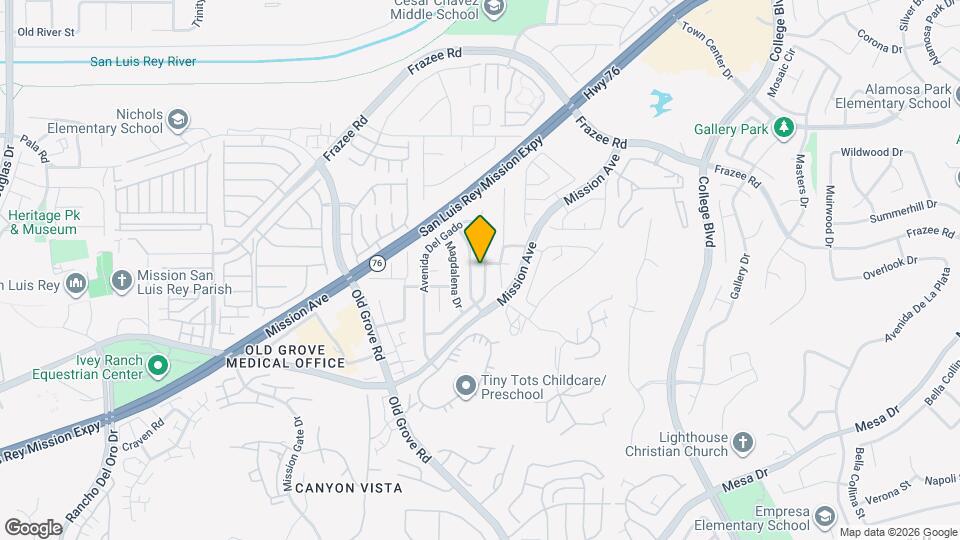 244 Avenida Del Gado Mapa y Detalles de la Ubicación