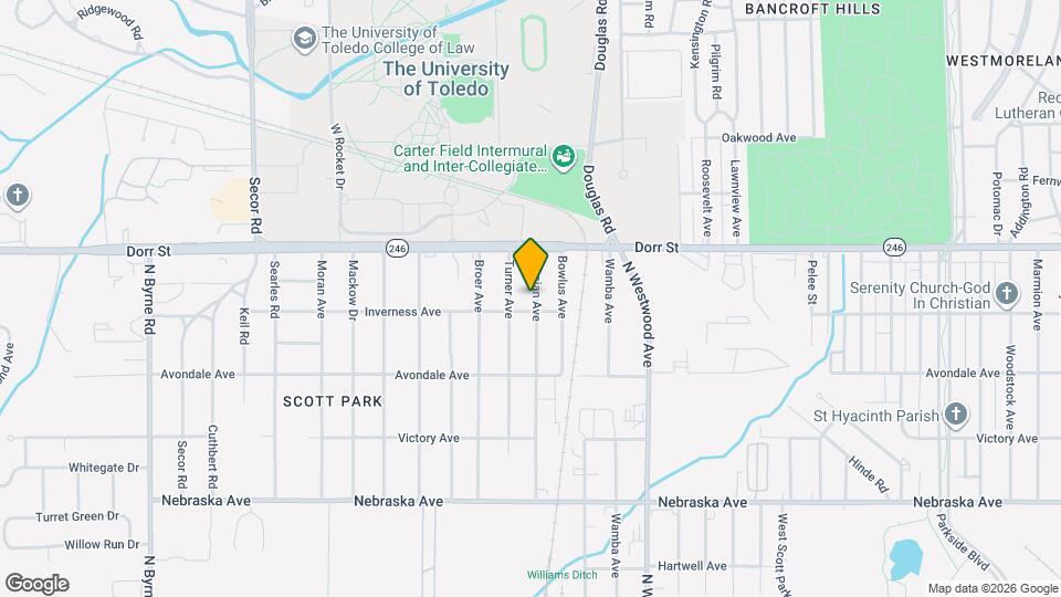 1113 Elysian Ave Map and Location Details