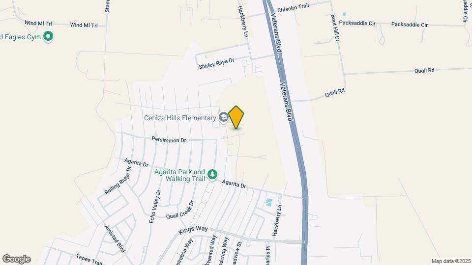206 Persimmon Dr Map and Location Details