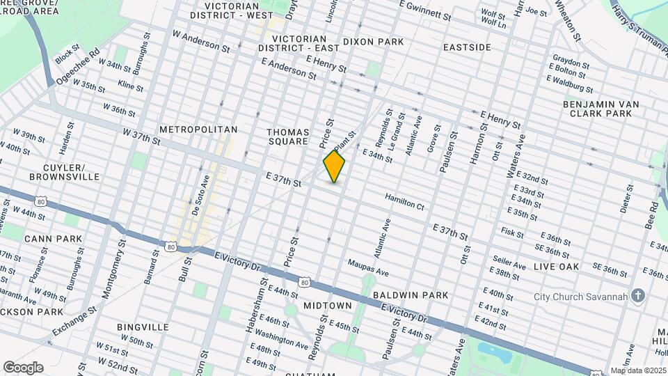 528 E 37th St Map and Location Details