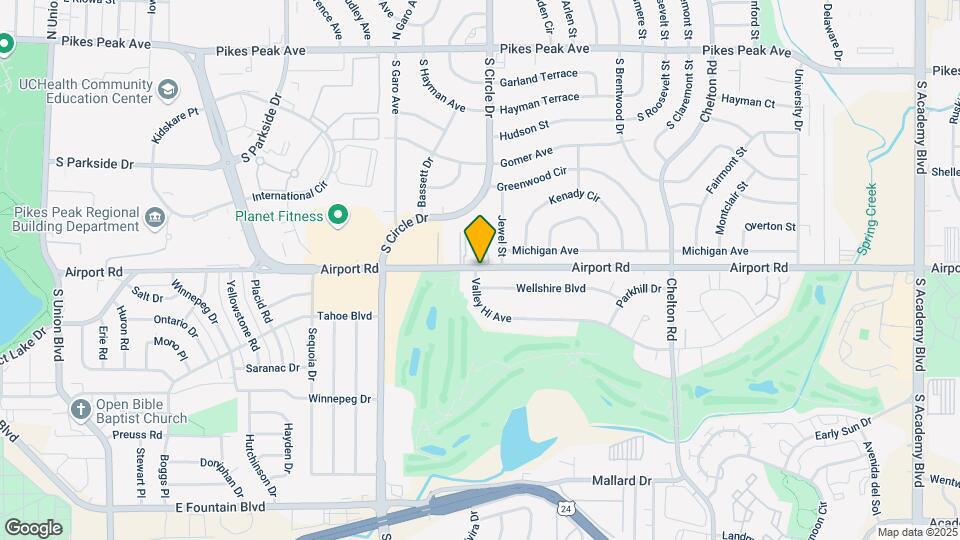 2902 Airport Rd Map and Location Details