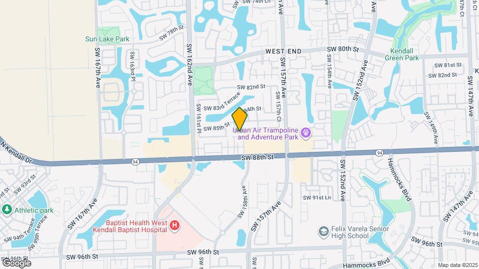 15871 SW 86th Terrace Map and Location Details