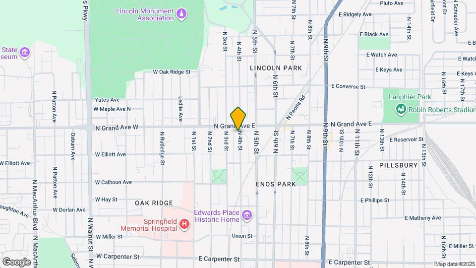 1167 N 4th St Mapa y Detalles de la Ubicación