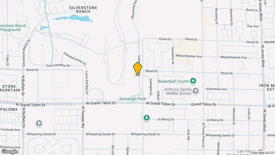 8113 Celina Hills St Map and Location Details